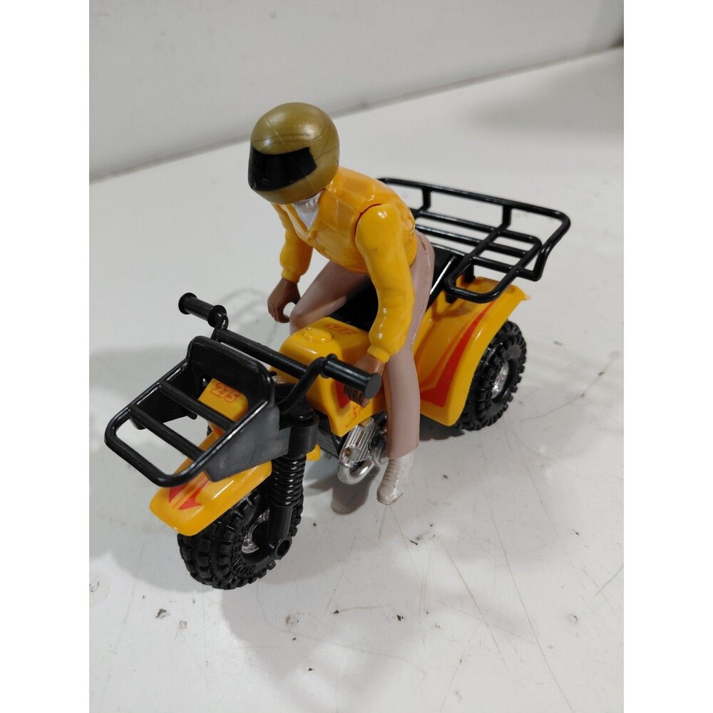 Schaper Stomper 4x4 Battery Operated #275 ATV 3 Wheeler w/Rider